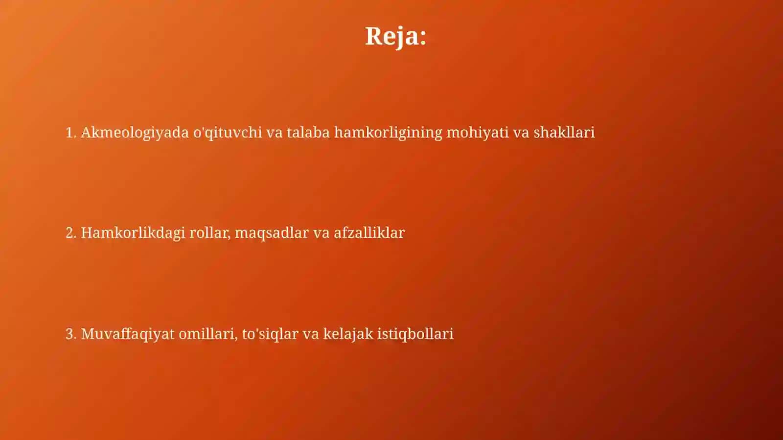 Akmeologiyada o'qituvchi va talaba hamkorligining mohiyati va shakllari 2