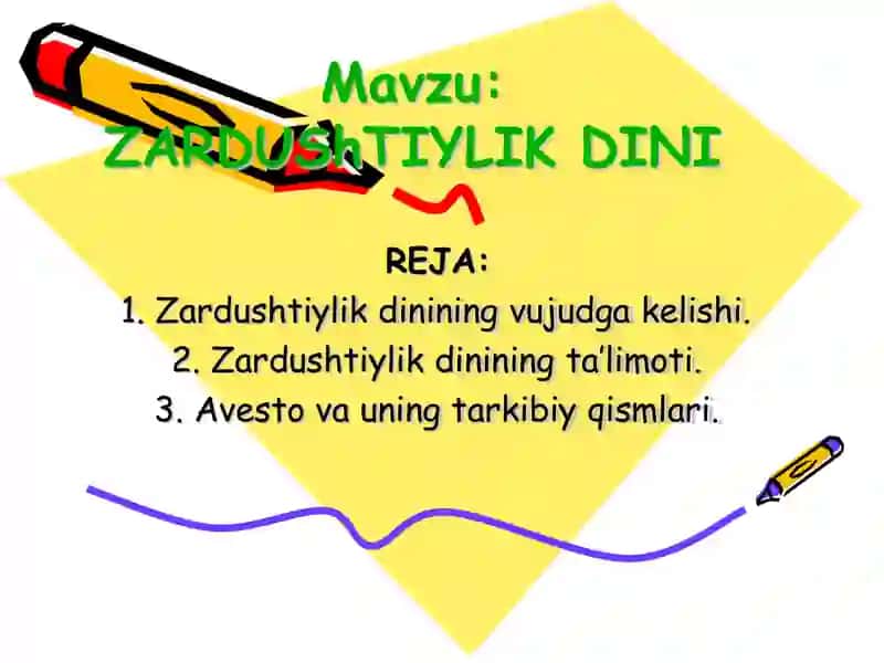 Zardustiylikdini 2