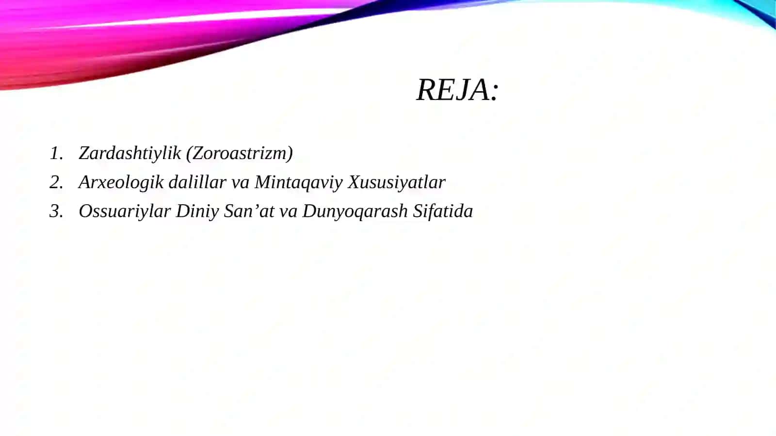 Markaziy Osiyo xalqlarining qadimgi diniy eʼtiqodlari 2
