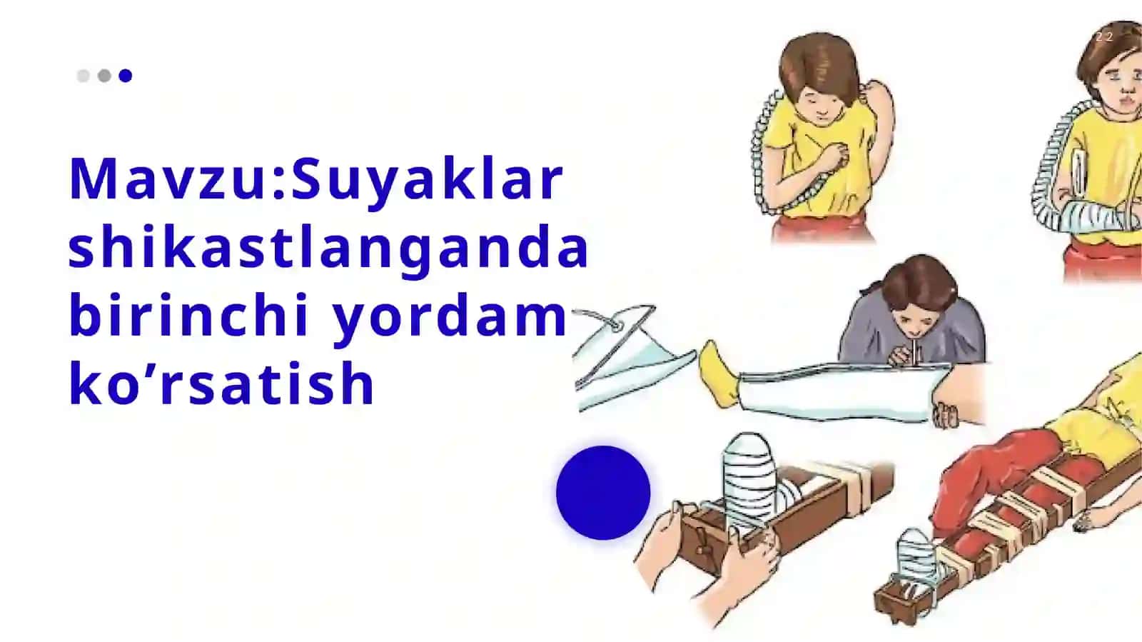 Suyaklar shikastlanganda birinchi yordam ko’rsatish 2