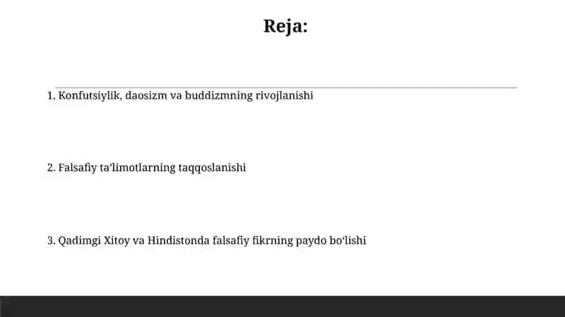 Qadimgi Xitoy va Hindistonda falsafiy fikrlarning yuzaga kelishi va rivojlanishi 2
