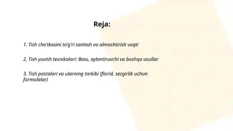 Og'iz bo'shlig'i geginiyasi 2