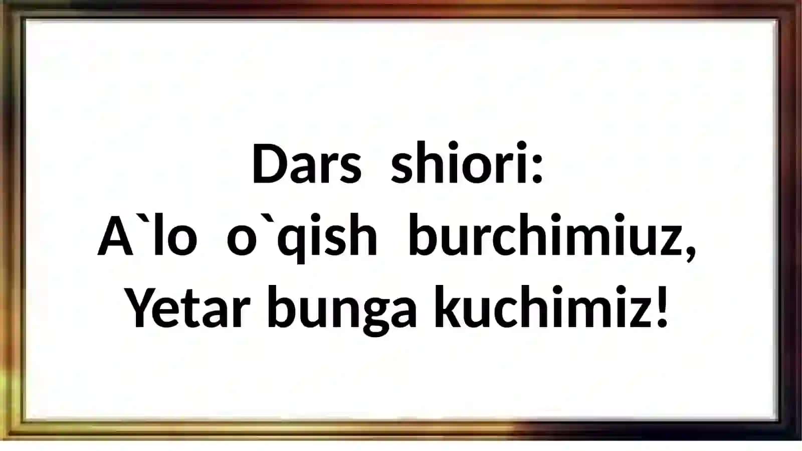 3-sinf Ona tili va o'qish fanidan Shaxsga oid sifatlar mavzu dars taqdimot 2