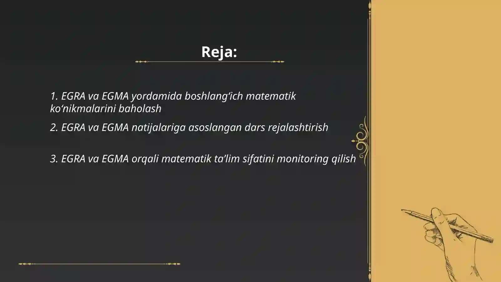 EGRA va EGMA dasturlarining matematik talimdagi ahamiyati 2