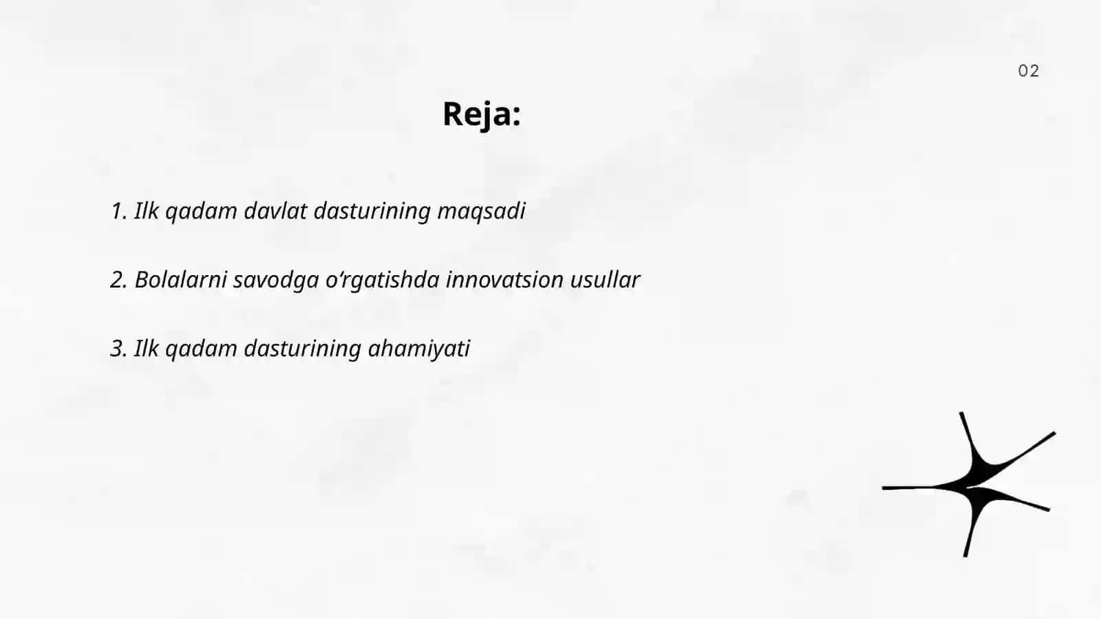 Ilk qadam davlat dasturi 2
