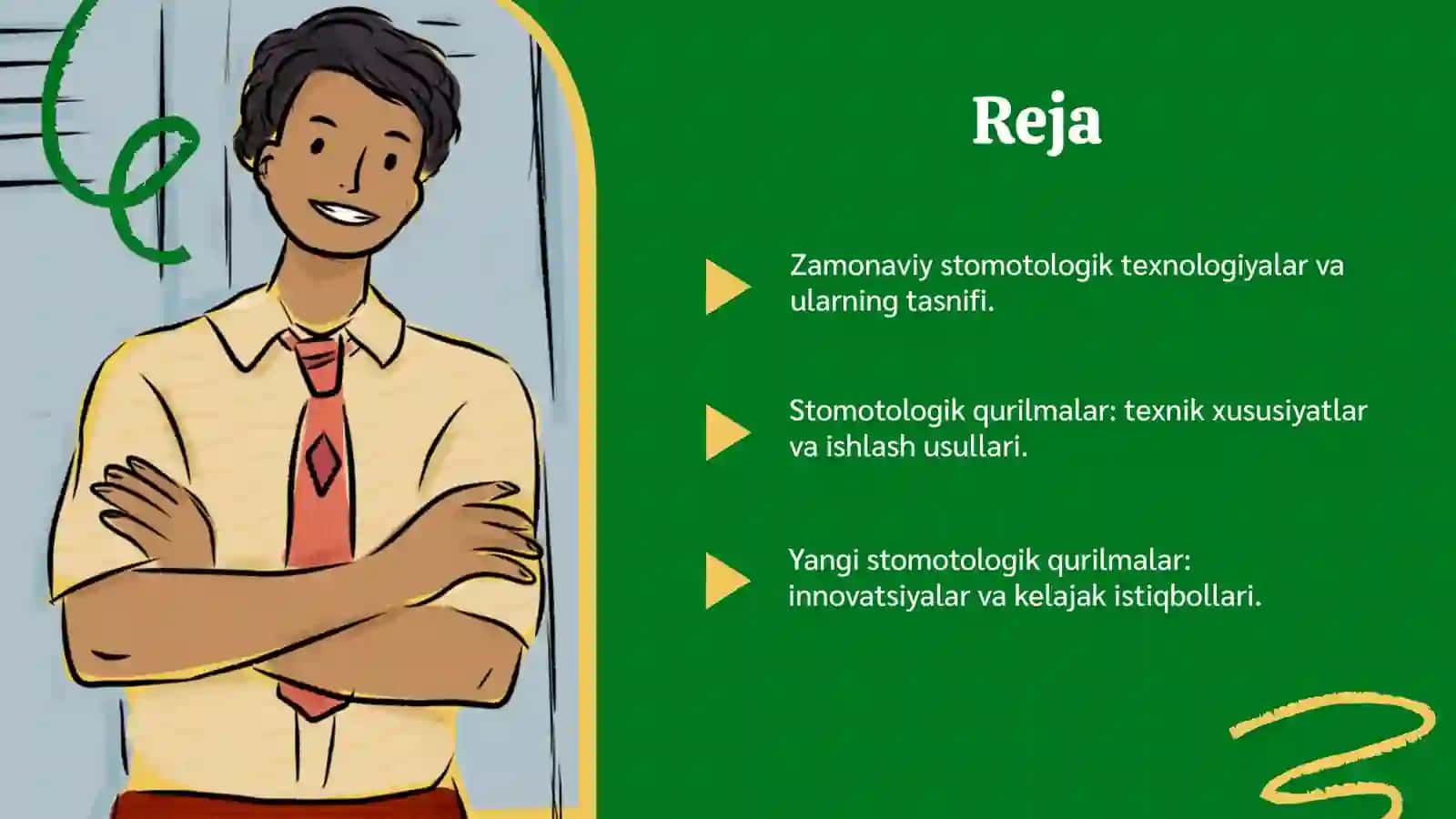 Zamonaviy stomatologik qurilmalar tasnifi va xususiyatlari (slayd/mustaqil ish/taqdimot/prezintatsiya) 2