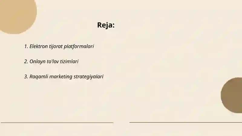 Iqtisodiyotda elektron beznesdan foydalanish 2