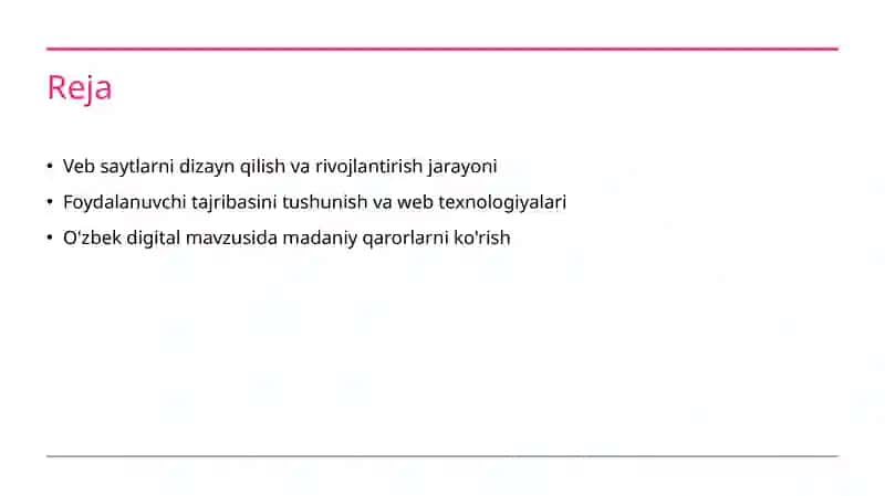 Veb saytlar yaratish 2