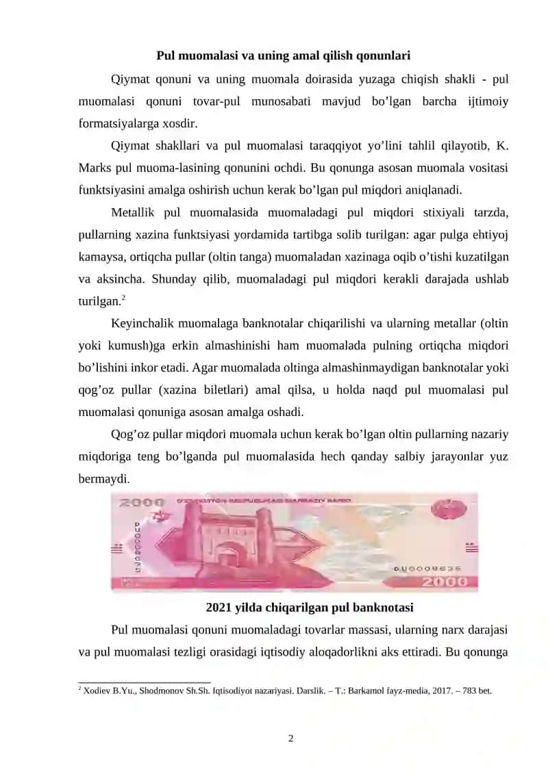 Pulnıng mohıyatı va asosiy vazıfaları 2