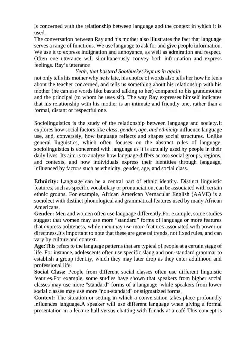 - Tags (comma-separated): Sociolinguistics, Language, Society, Social Meaning 2