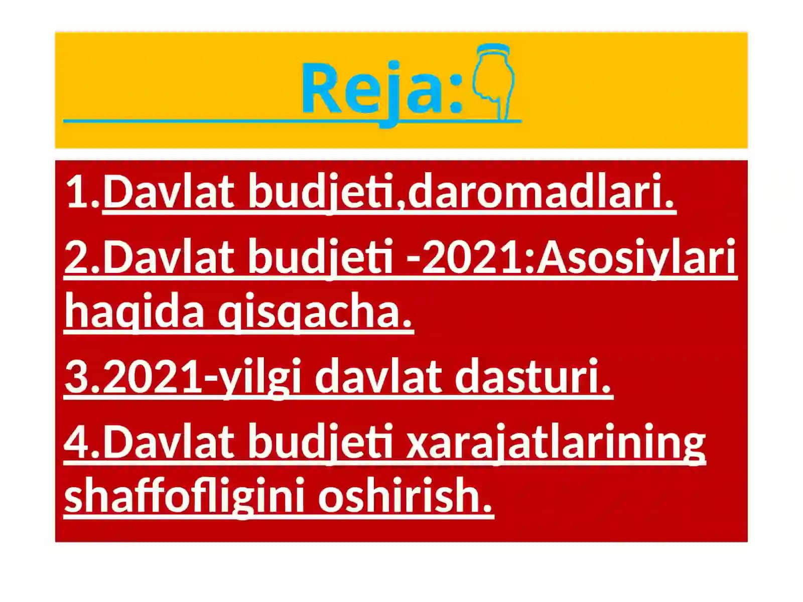 Davlat Budjeti 2