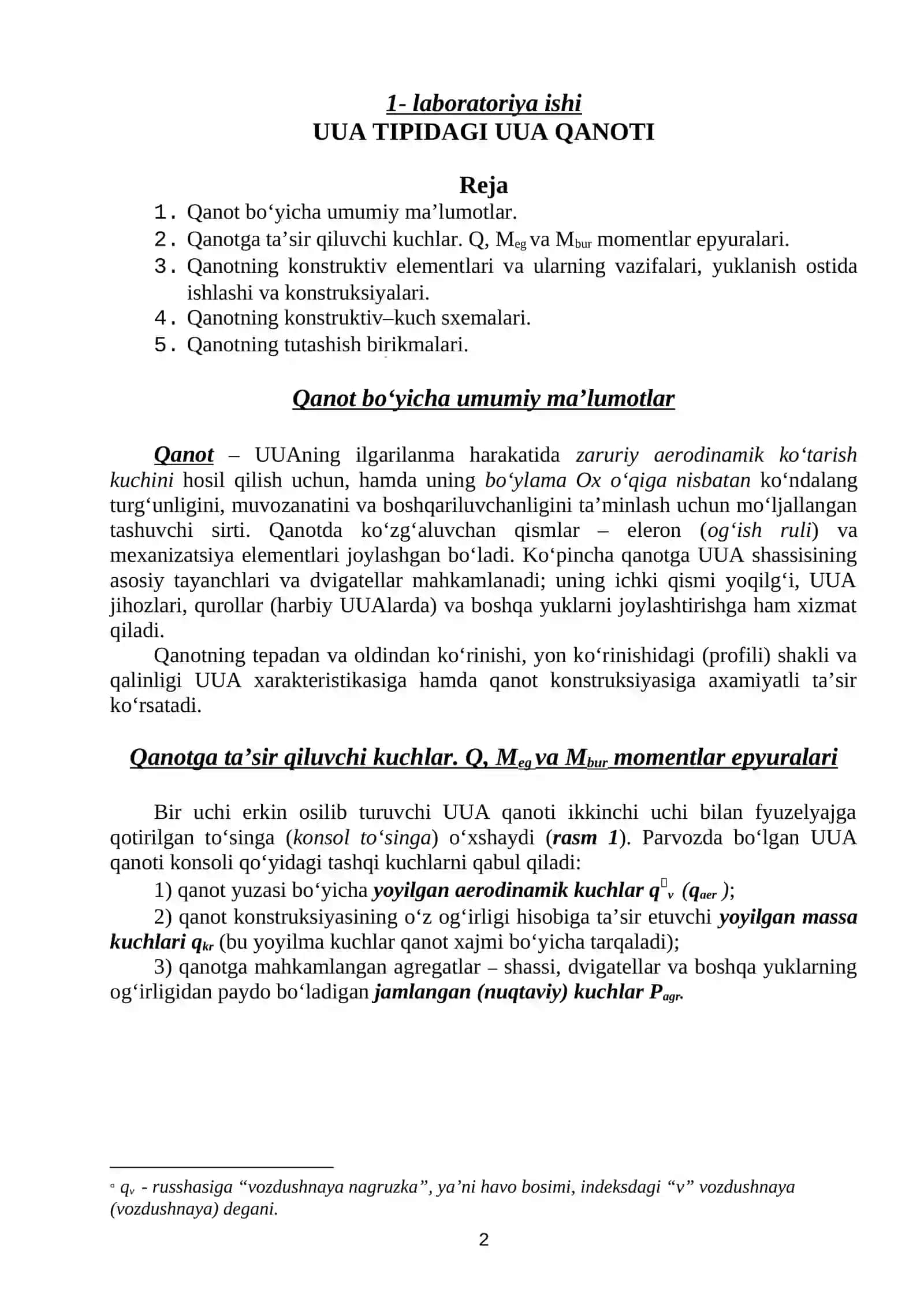 UUA TIPIDAGI UUA QANOTI 2