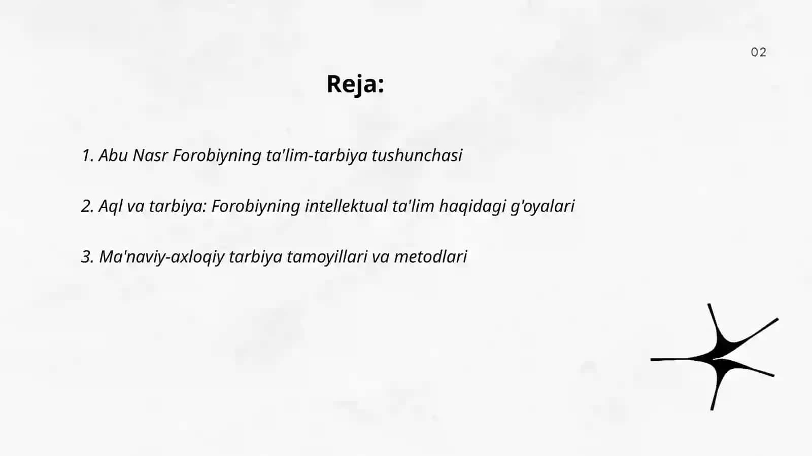 Abu Nasr Forobiyning ta’lim-tarbiya haqidagi pedagogik g‘oyalari 2