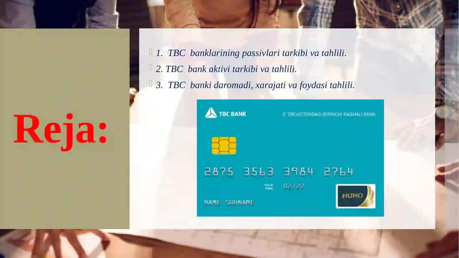 TBC banklarining passivlari tarkibi va tahlili 2
