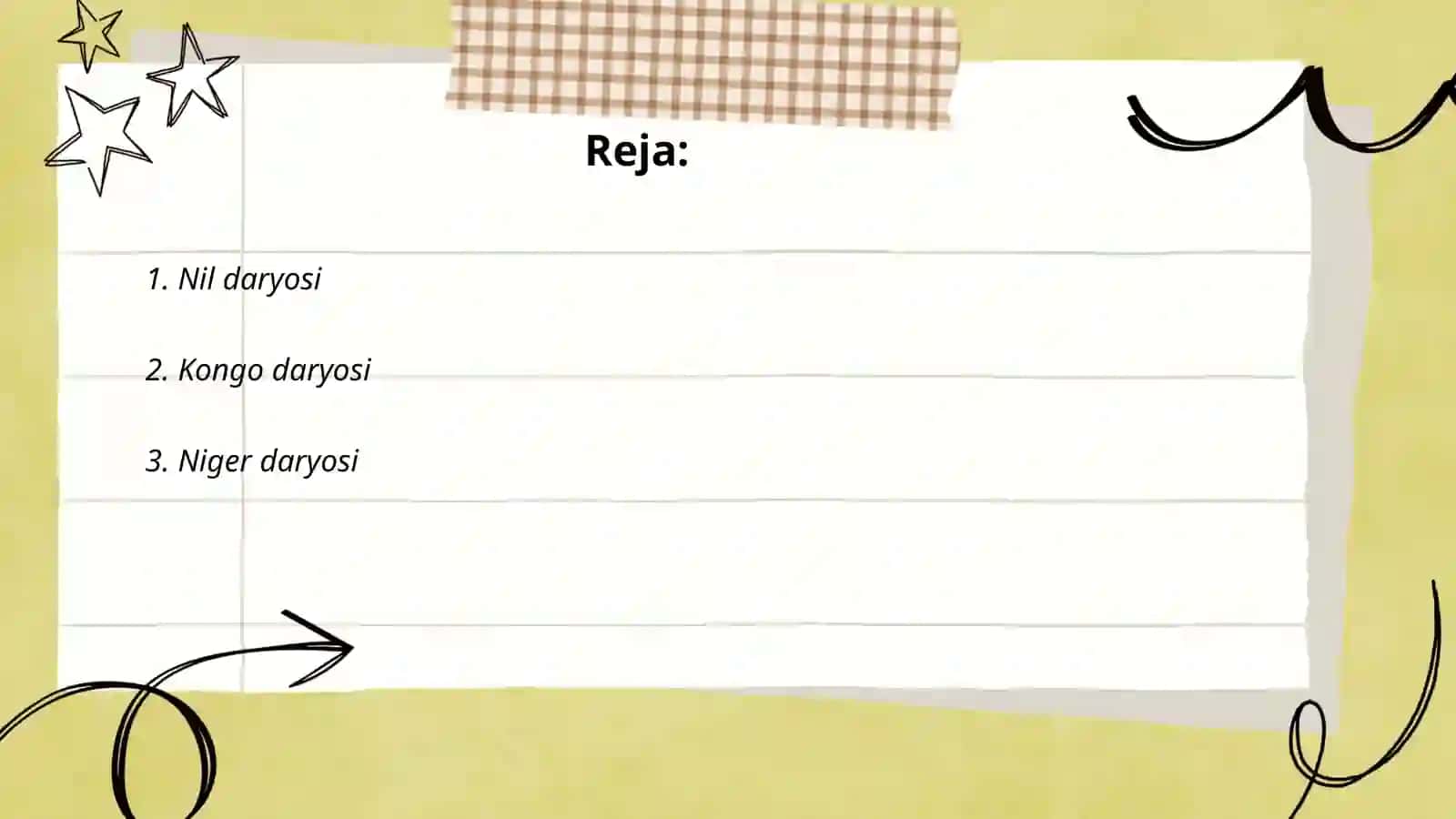 Afrika materigining ichki suvlari 2