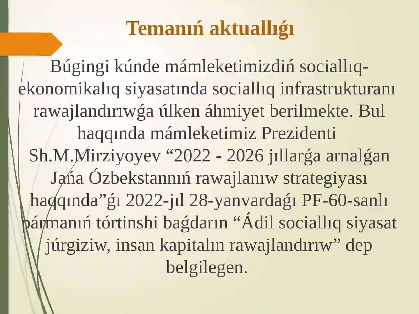 Ekonomika bakalavr tálim baǵdarı 4-kurs studentiUzaqbaeva Dilbar Adilbay 2