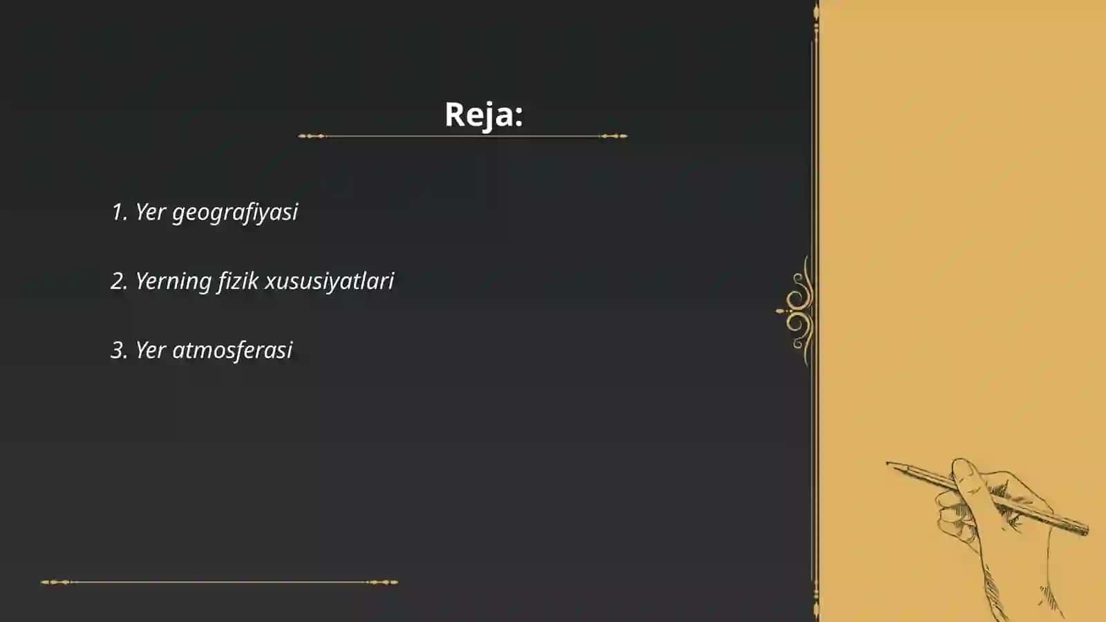 Yer geografiyasi 2