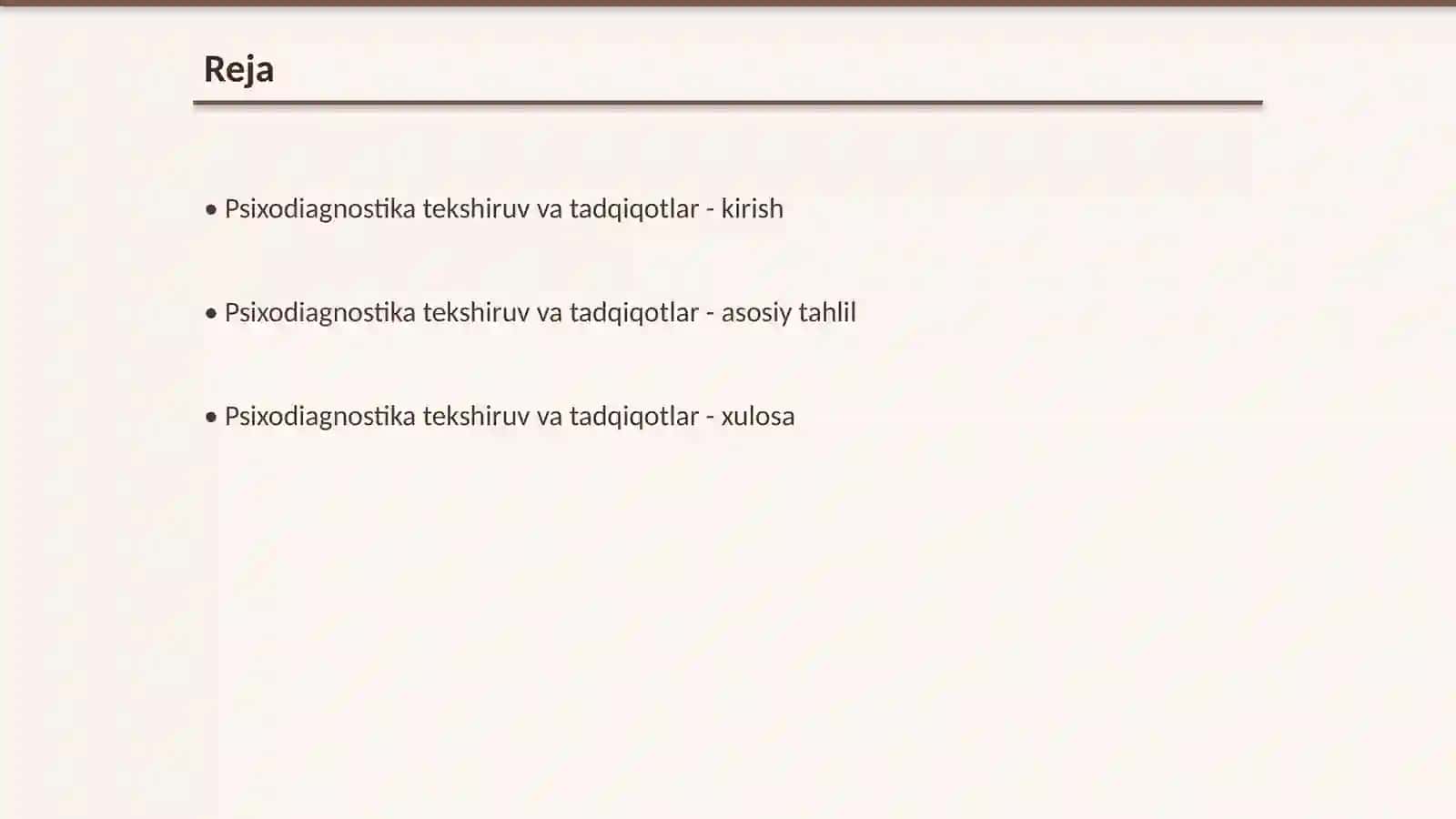 Psixodiagnostika tekshiruv va tadqiqotlar 2