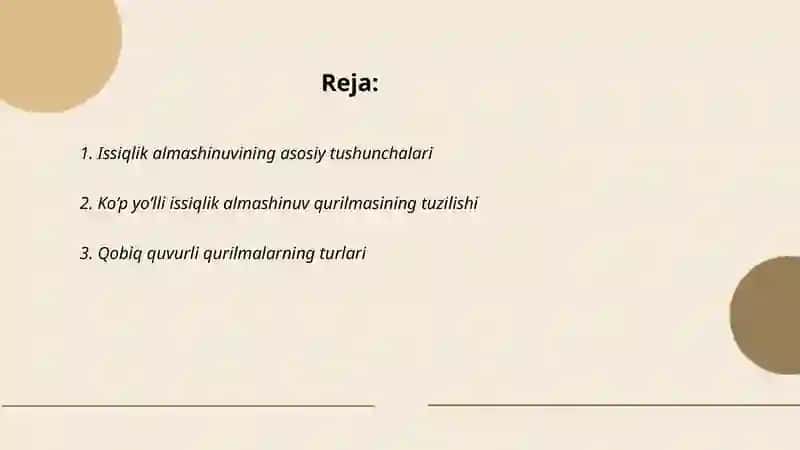 Ksilolni isitish uchun ko’p yo’lli, qobiq quvurli issiqlik almashinish qurilmasini hisoblash. 2
