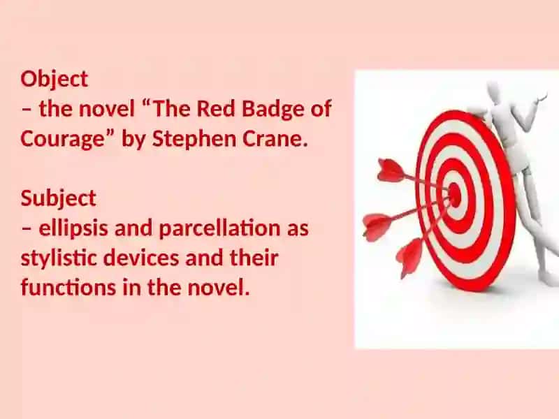 The stylistic peculiarities of ellipsis and parcellation in Stephen Crane’s “The Red Badge of Courage” 2