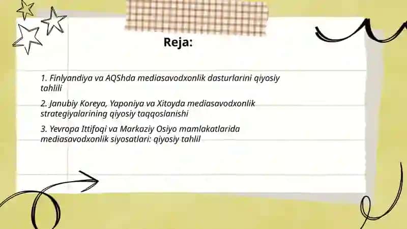 Horijiy mamlakatlarda mediasavodxonlik va axborot madaniyatining qiyosiy tahlili 2