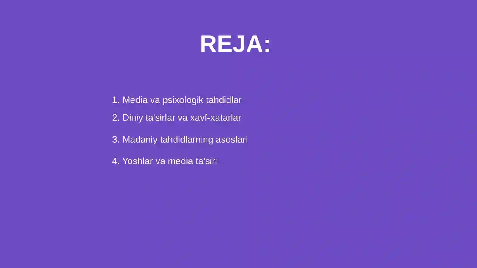 Media makonda psixologik diniy va madaniy tahdidlar 2