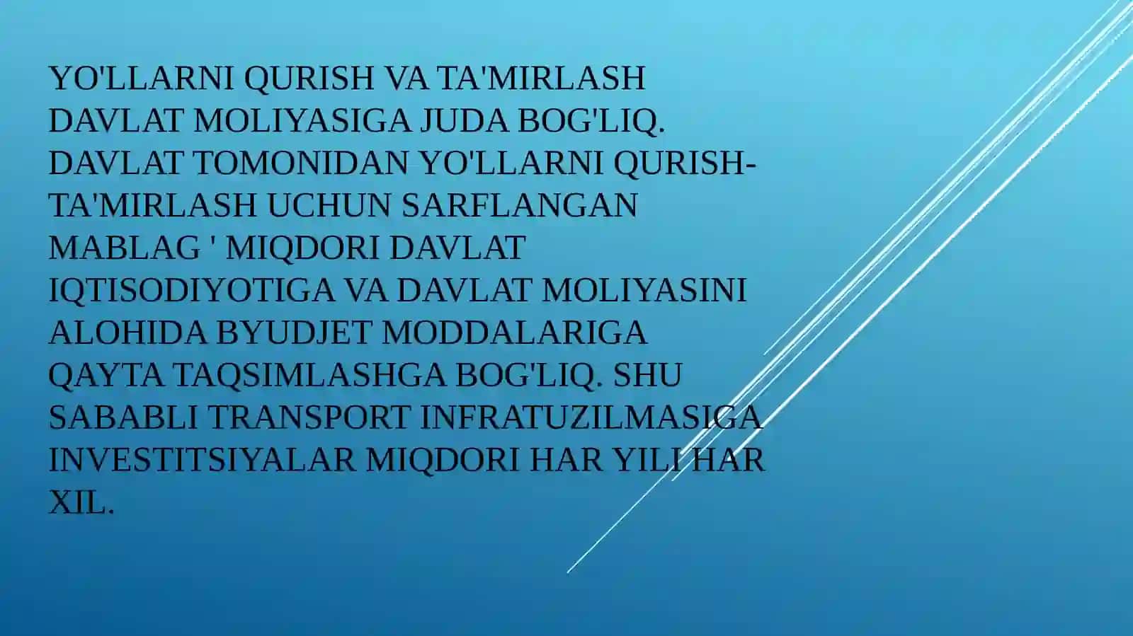Yo`l to`shamasi qatlamlari materiiallarini takroriy ishlatish 2