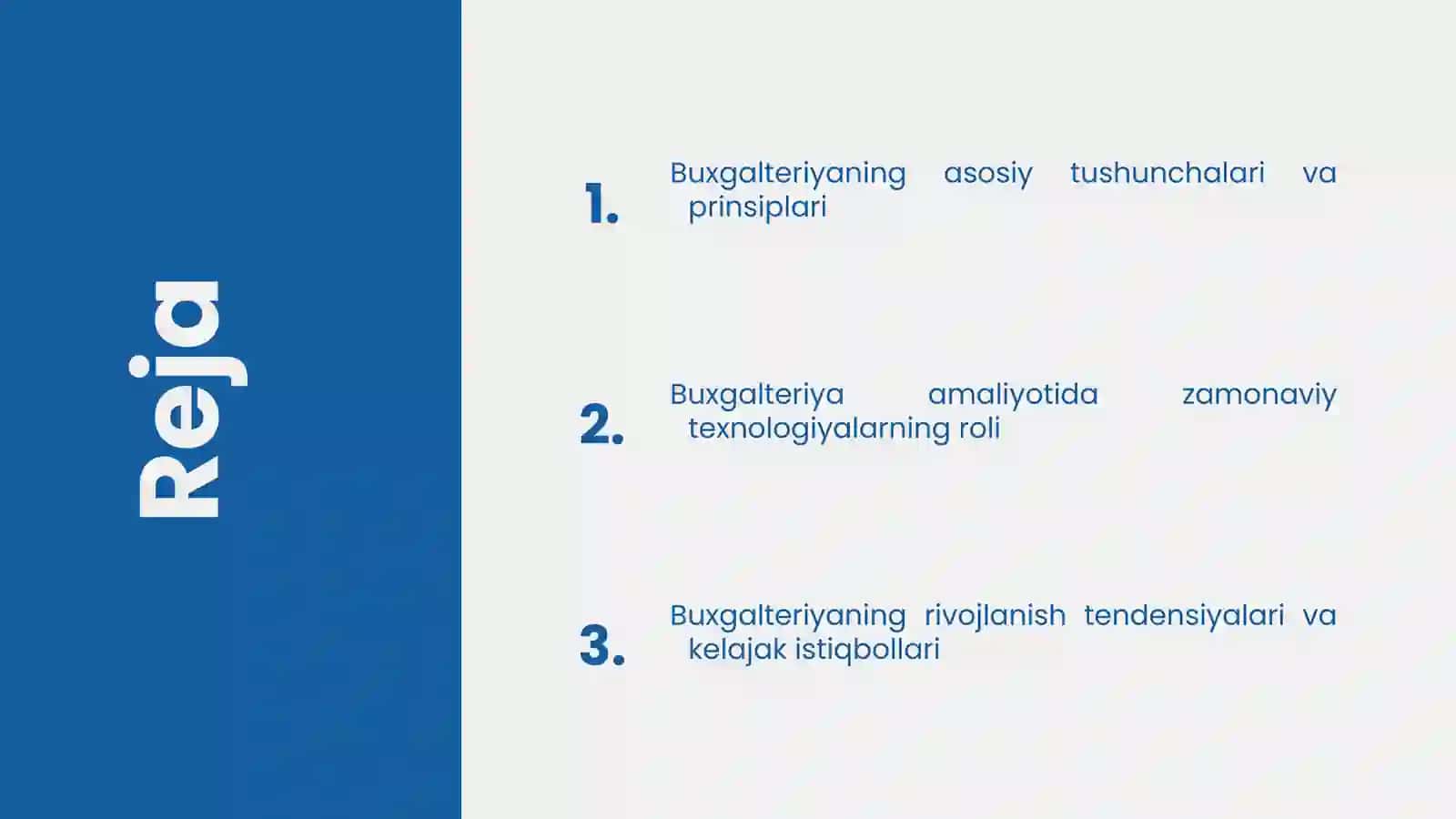 Buxgalteriyada kiruvchi ishlar va uning asosiy tushunchalari 2