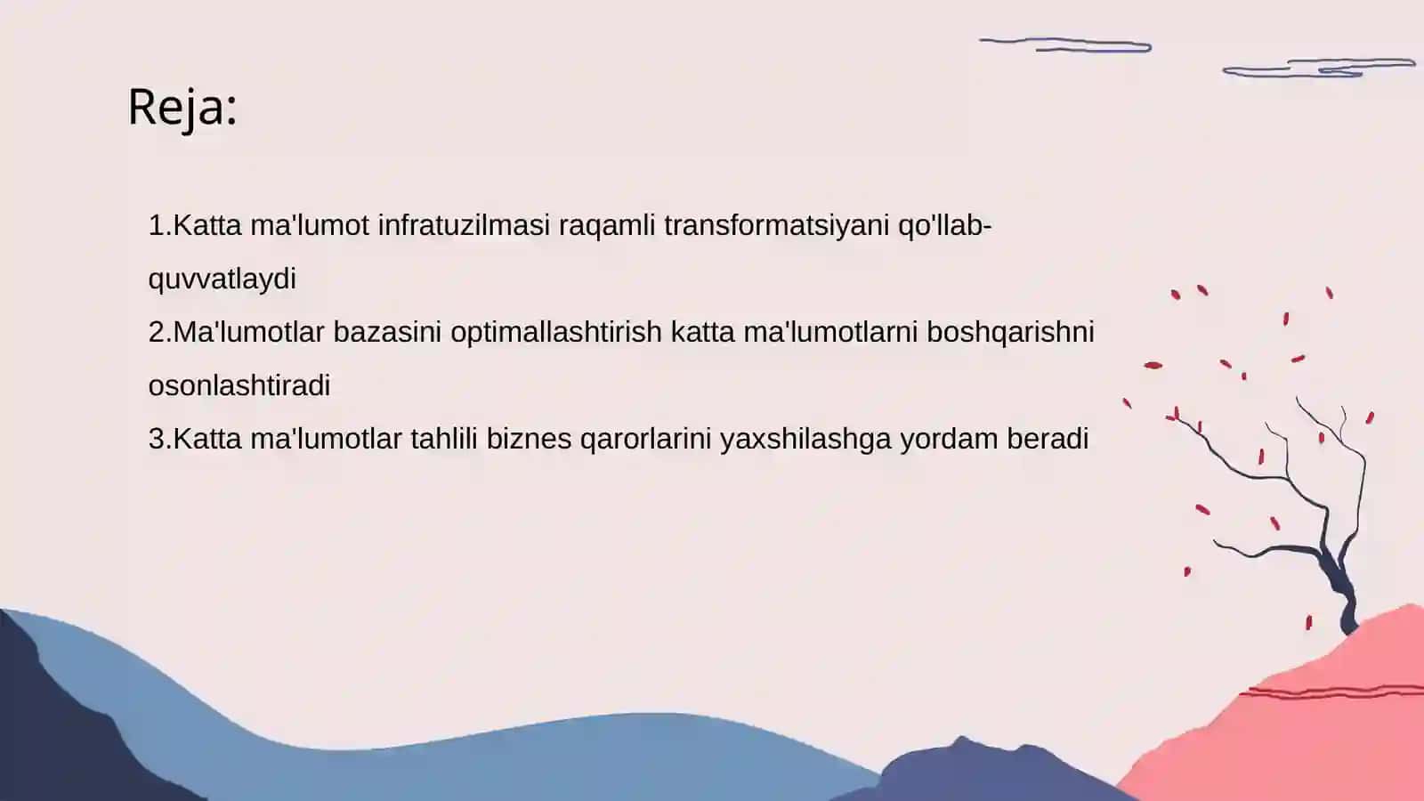 Big data infratuzilma:imkoniyatlar va muamolar 2
