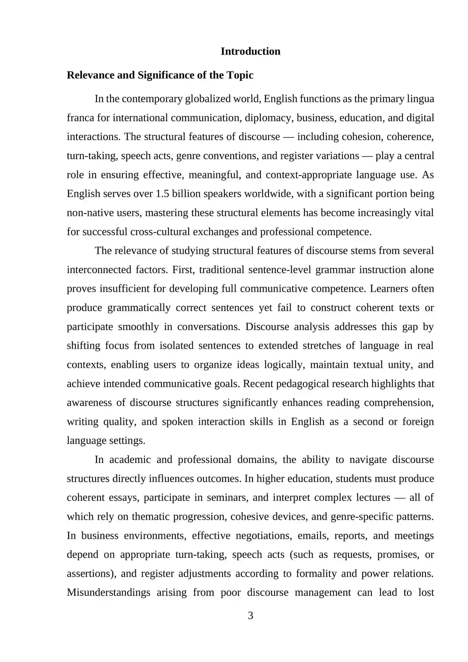 Theoretical Foundations of Discourse Analysis 2