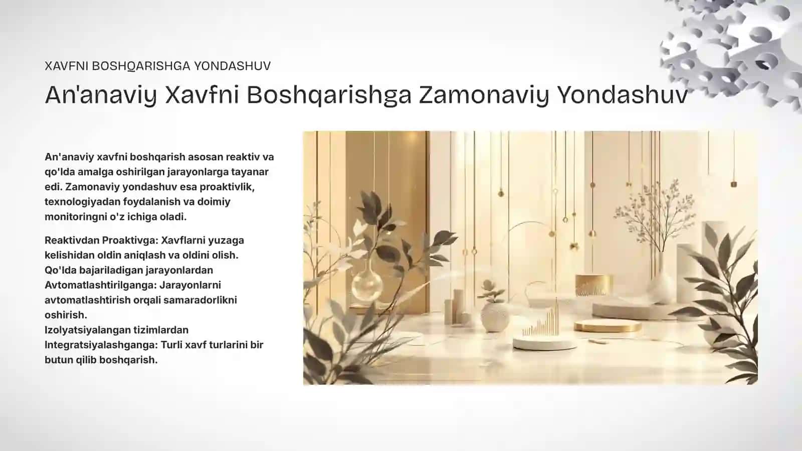 Xavfni Boshqarish Uchun Zamonaviy Vositalar va Texnikalar 2