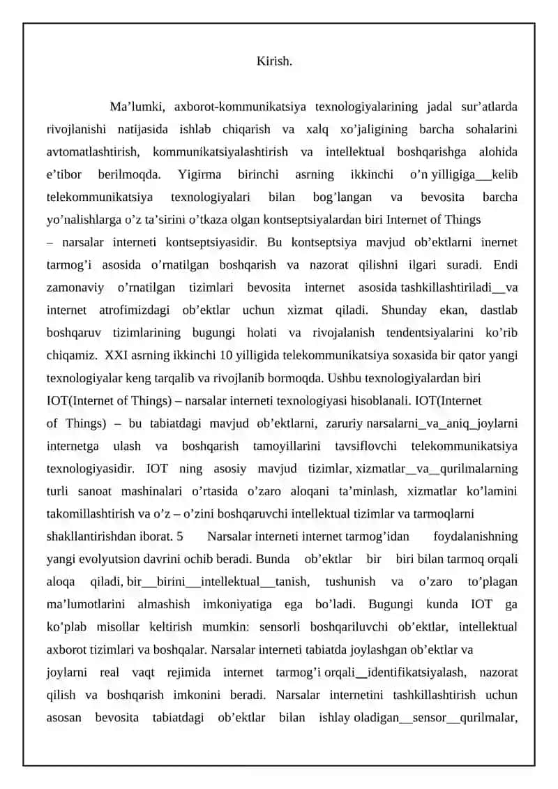 Xotirani tashkil etilishi. O’rnatilgan tizim xotiralari 2