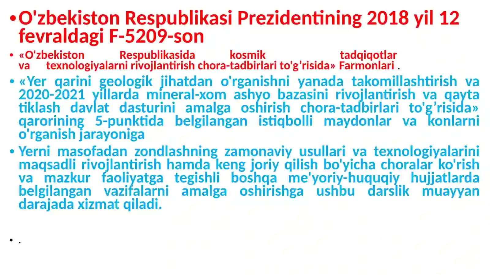 Geologiyada aerokosmik usullar 2
