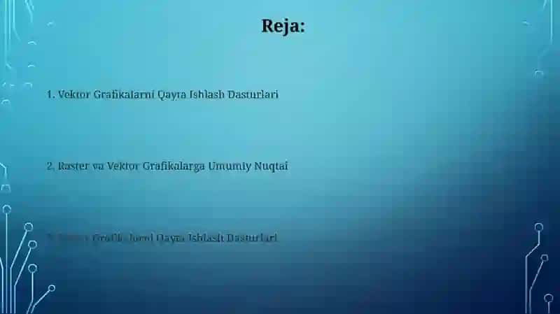 Raster Grafikalarni Tahrirlash Dasturlari 2