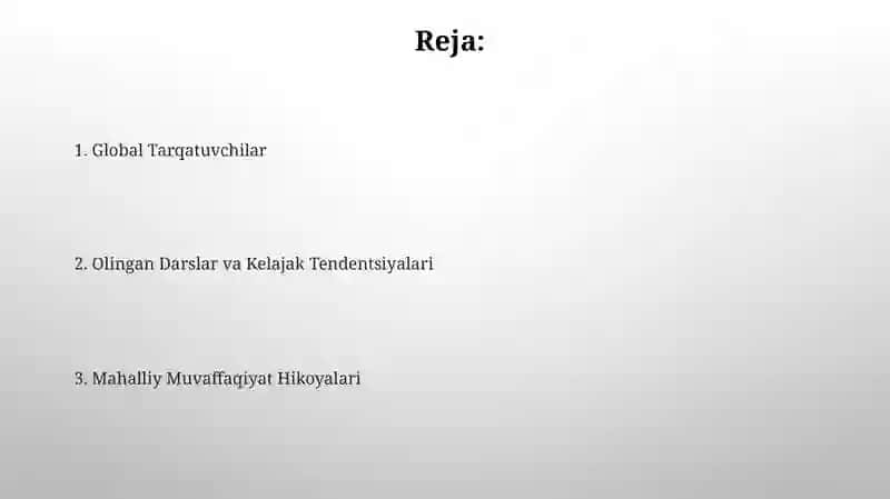 Muvaffaqiyatli mahalliy va xorijiy startaplar 2