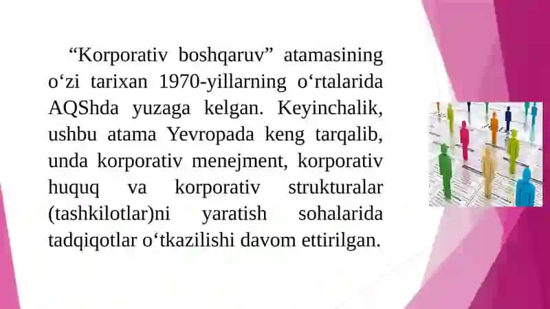 Tijoratbanklarda korporativ boshqaruv 2
