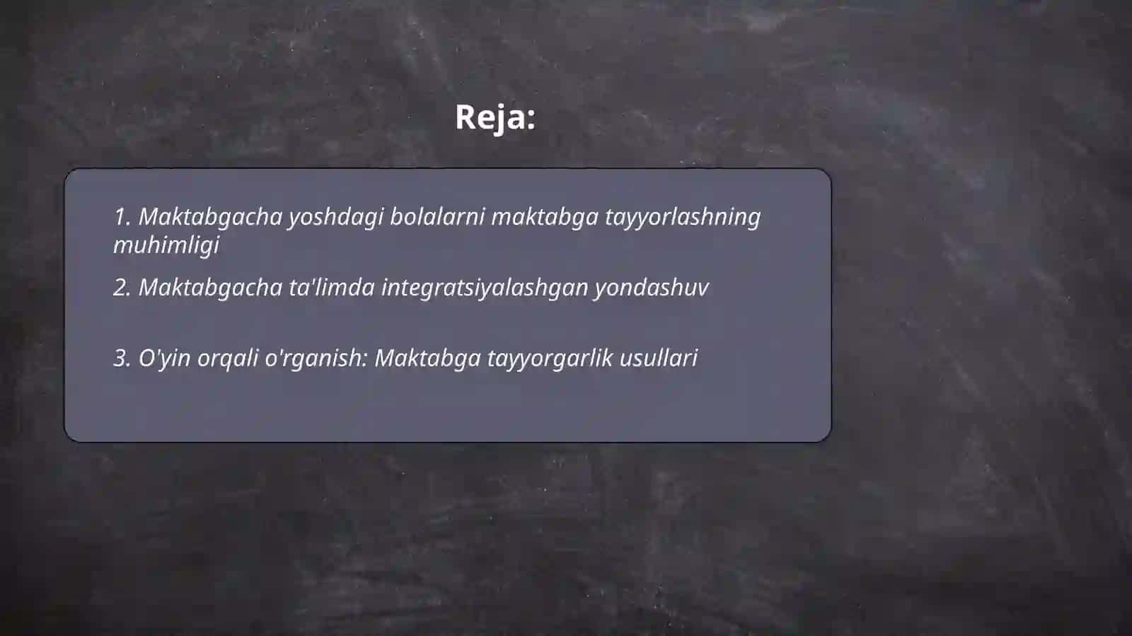 Maktabgacha yoshdagi bolalarni maktab talimiga tayorlash nazariyasi 2