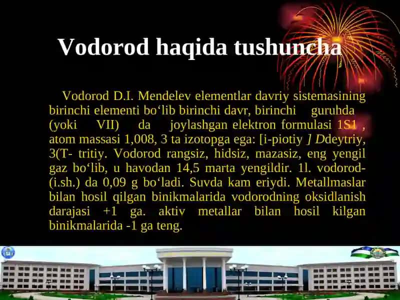 Vodorod va kislorod 2