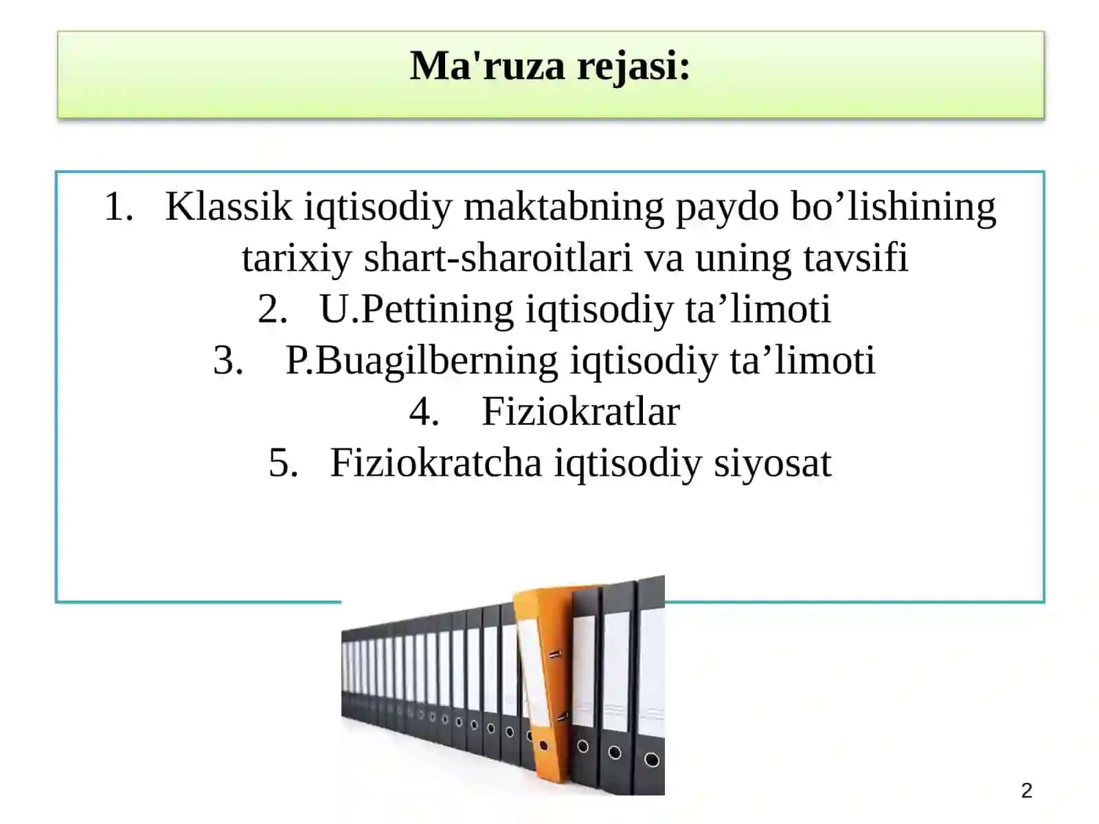 5-Klassik iqtisodiy maktabning vujudga kelishi 2
