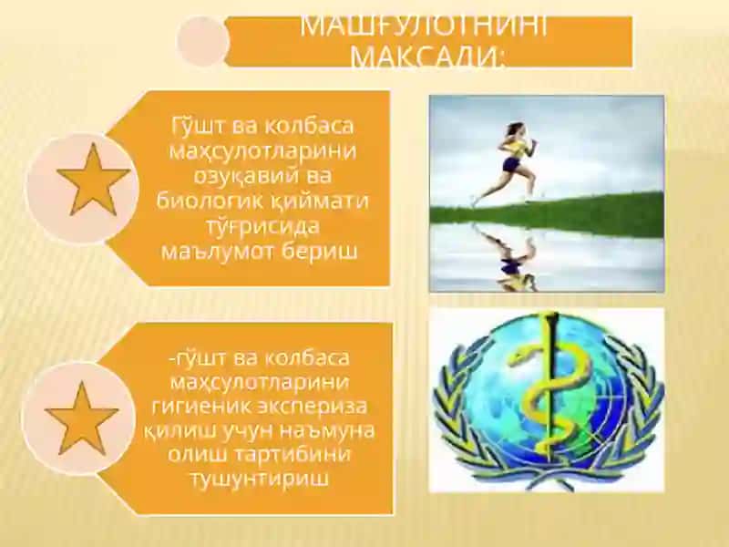 гўшт ва колбаса маҳсулотларини гигиеник текшириш 2