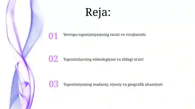 Yevropa toponomiyasi 2