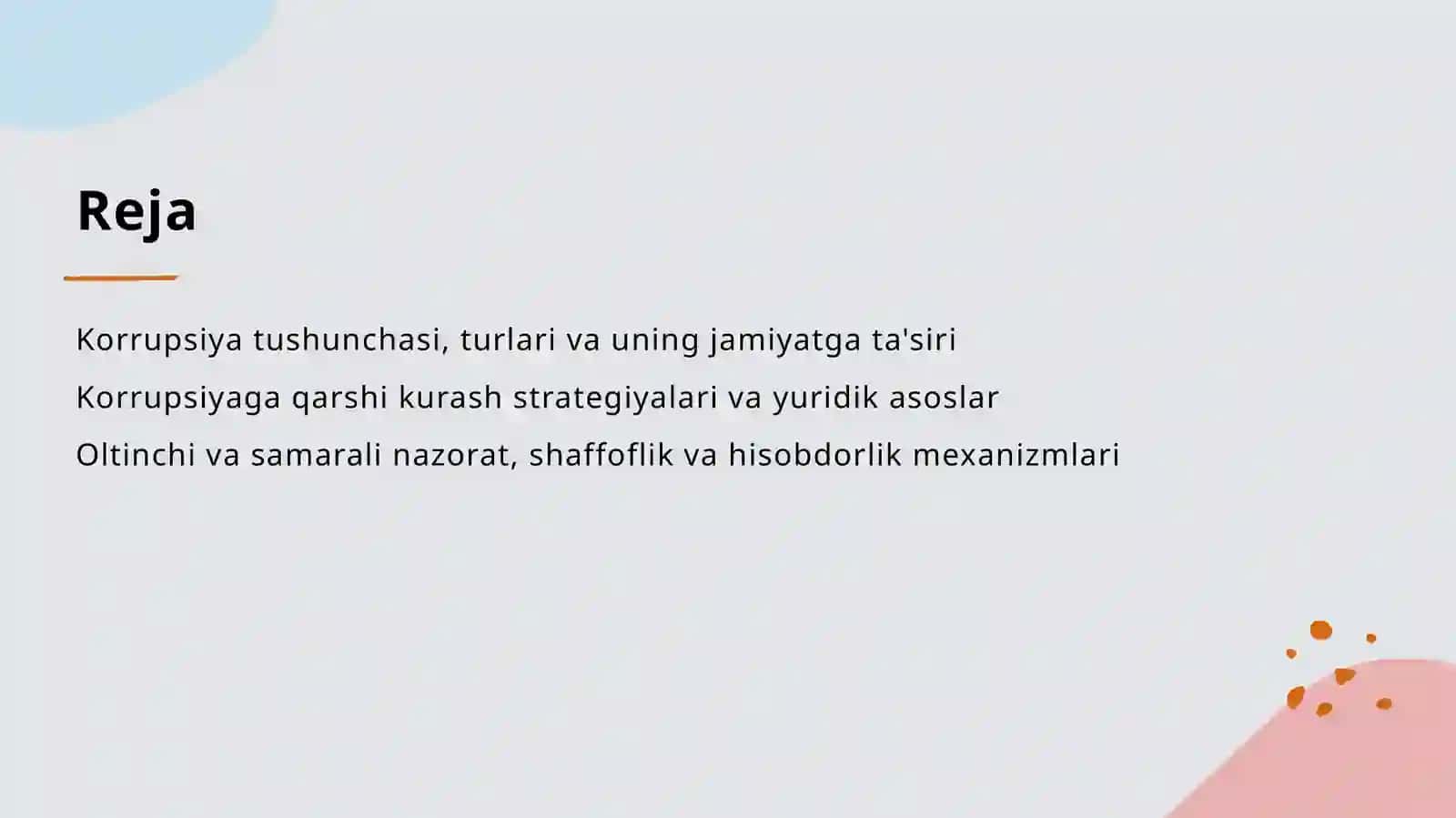 Korrupsiyaning mohiyati, oqibatlari va unga qarshi kurash mexanizimlari 2