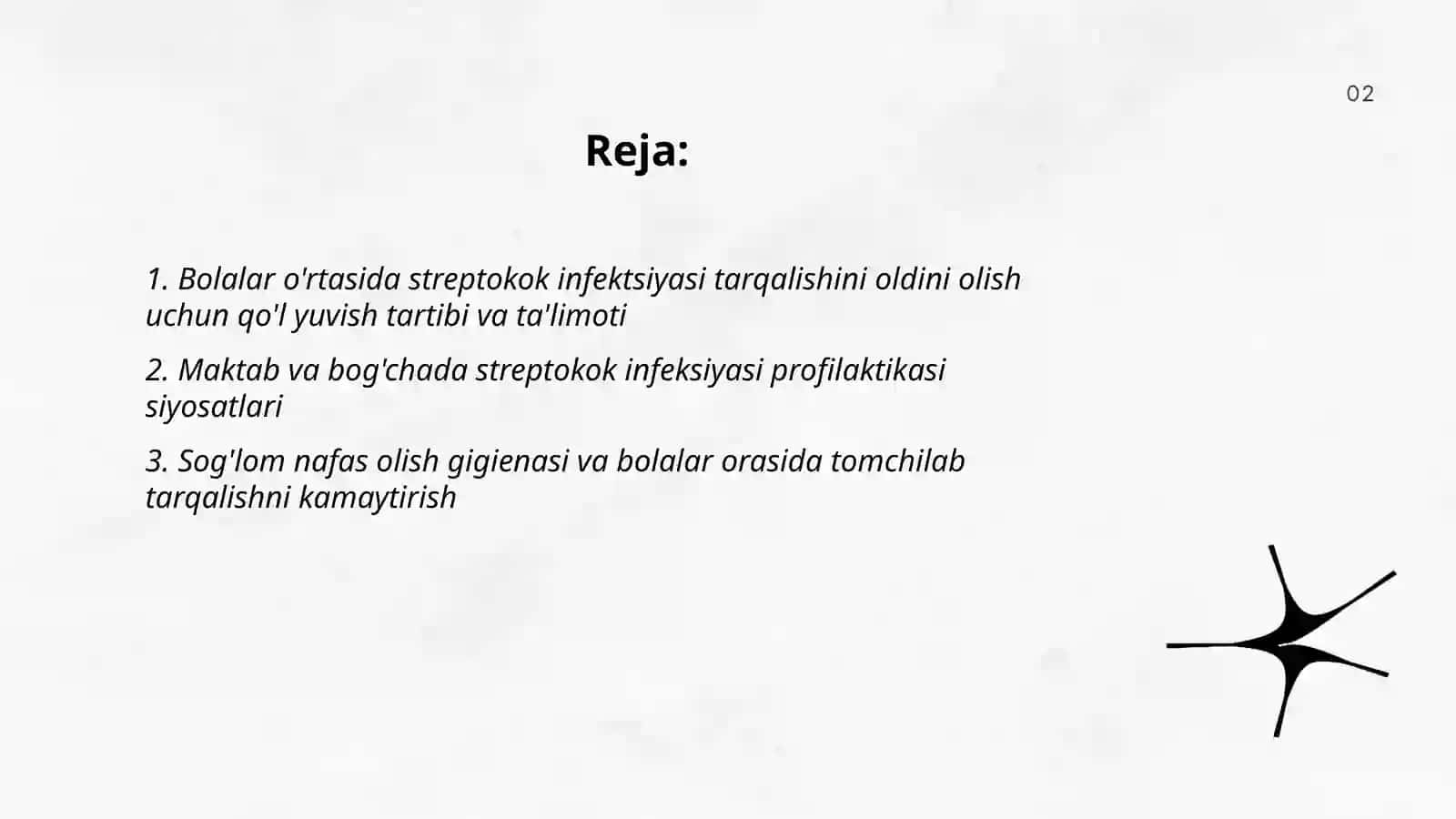 Bolalar ortaaida streptokok infeksiyasi tarqalishini oldini oliah 2