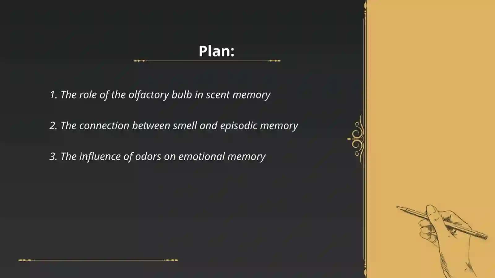 Memory and smell 2