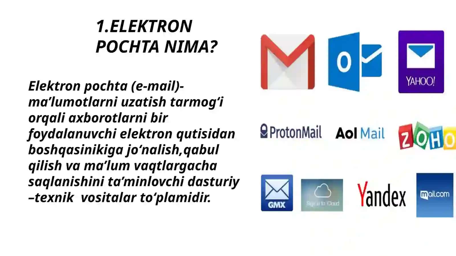 Barcha Sohalarda Samarali muloqot oʻrnatish uchun Elektron pochtani qanday ishlatish kerak? 2
