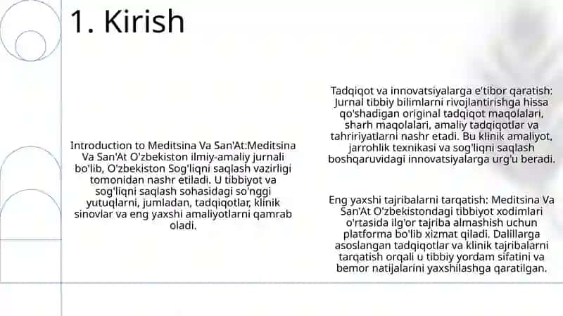 Meditsina Va San'At 2
