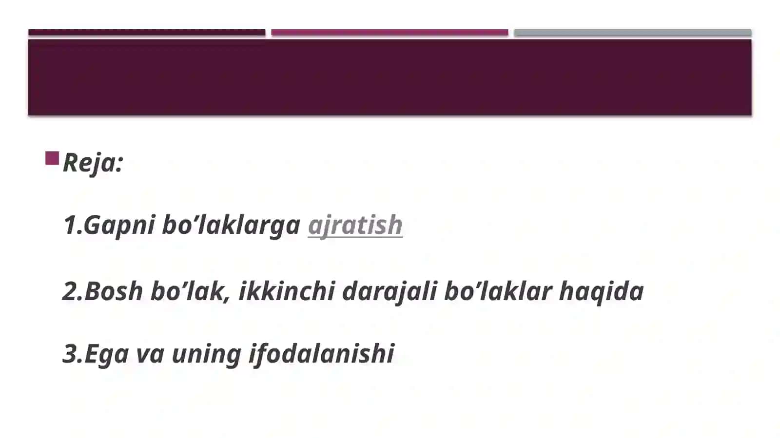 Gap bo'laklari 2