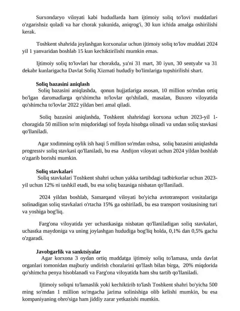 Hisoblash va to'lash tartibi 2