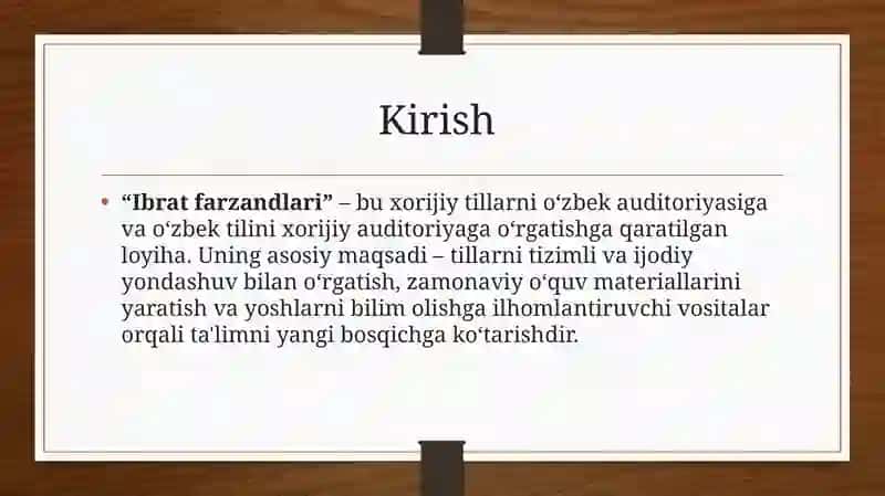 Ibrat farzandlari 2