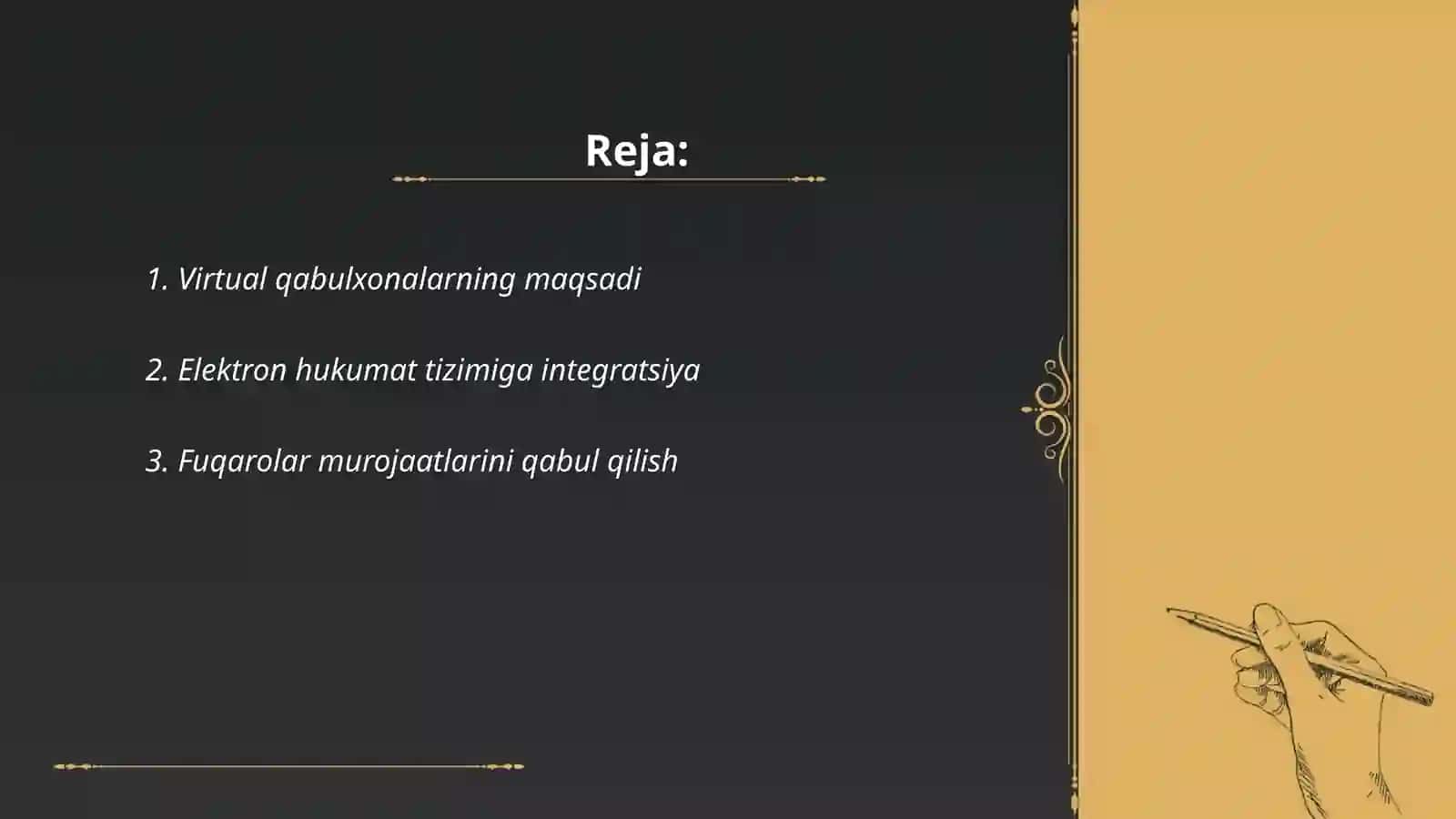 Virtual qabulxonalarning ochilishi 2